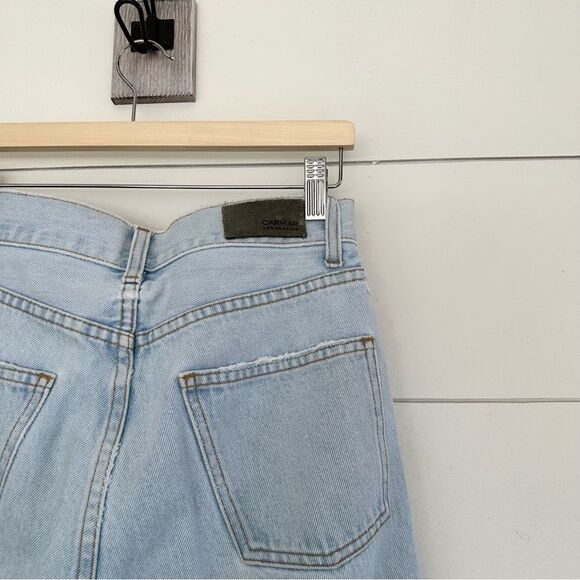 LF Carmar Women’s 26 Dakota Emelia Distressed Knee Crop Jeans - Picture 5 of 9